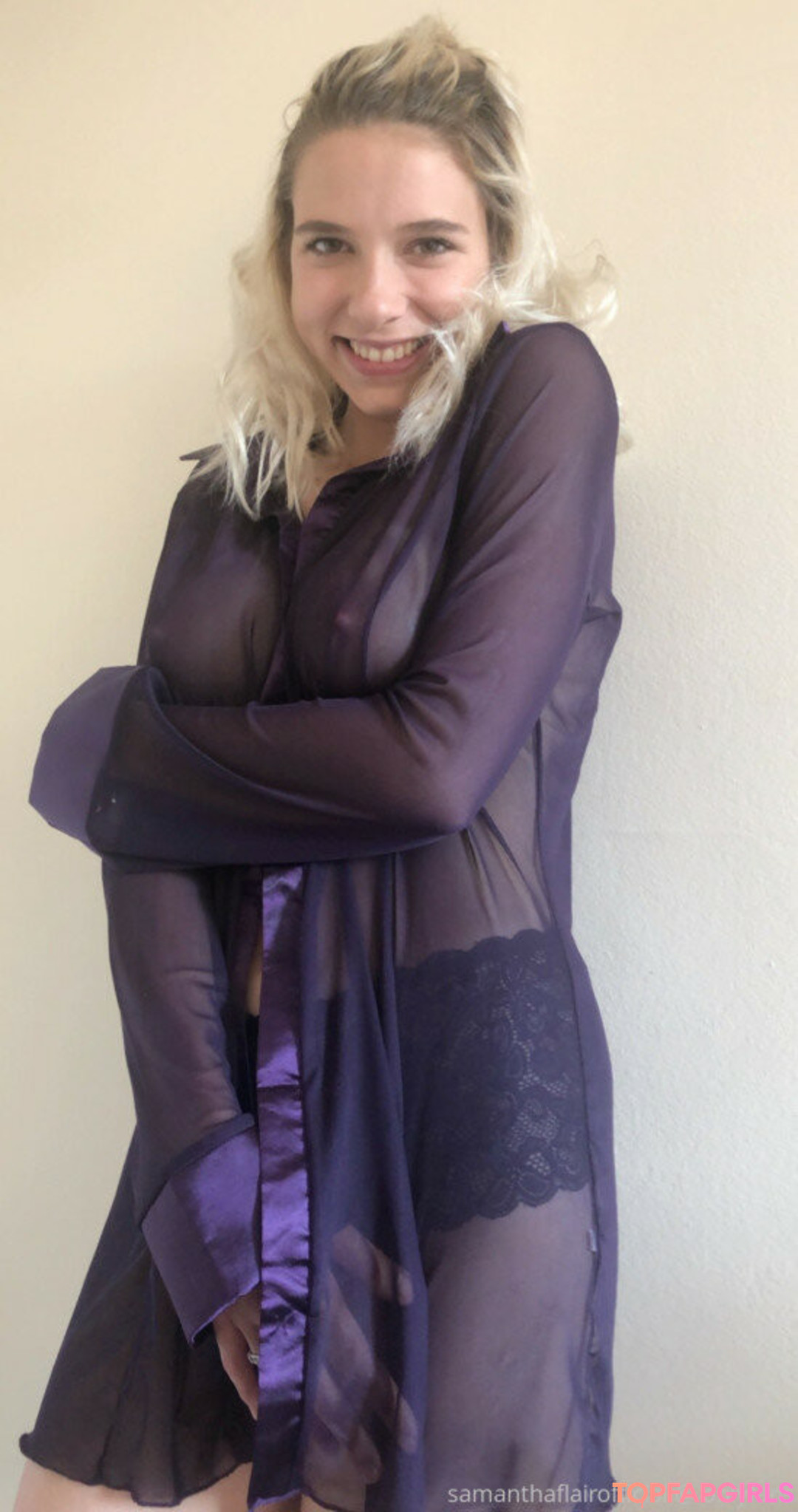 Naken lekkede OnlyFans-bilde av Samantha Flair #1902