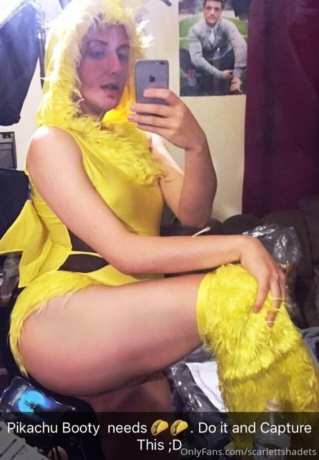 Naakte gelekte OnlyFans-foto van Scarlettshadets