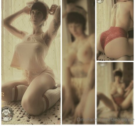 Naken läckt OnlyFans-bild av Faelupinae