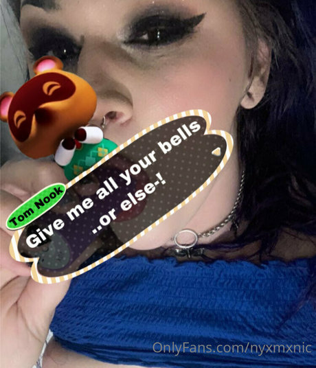 Nahá fotka uniklých OnlyFans od Nyxmxnic