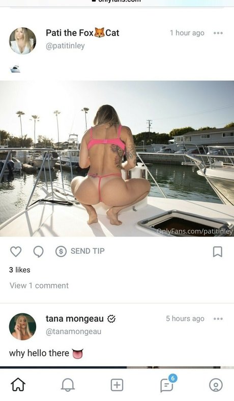 Nahá fotka uniklých OnlyFans od Pati Fontes