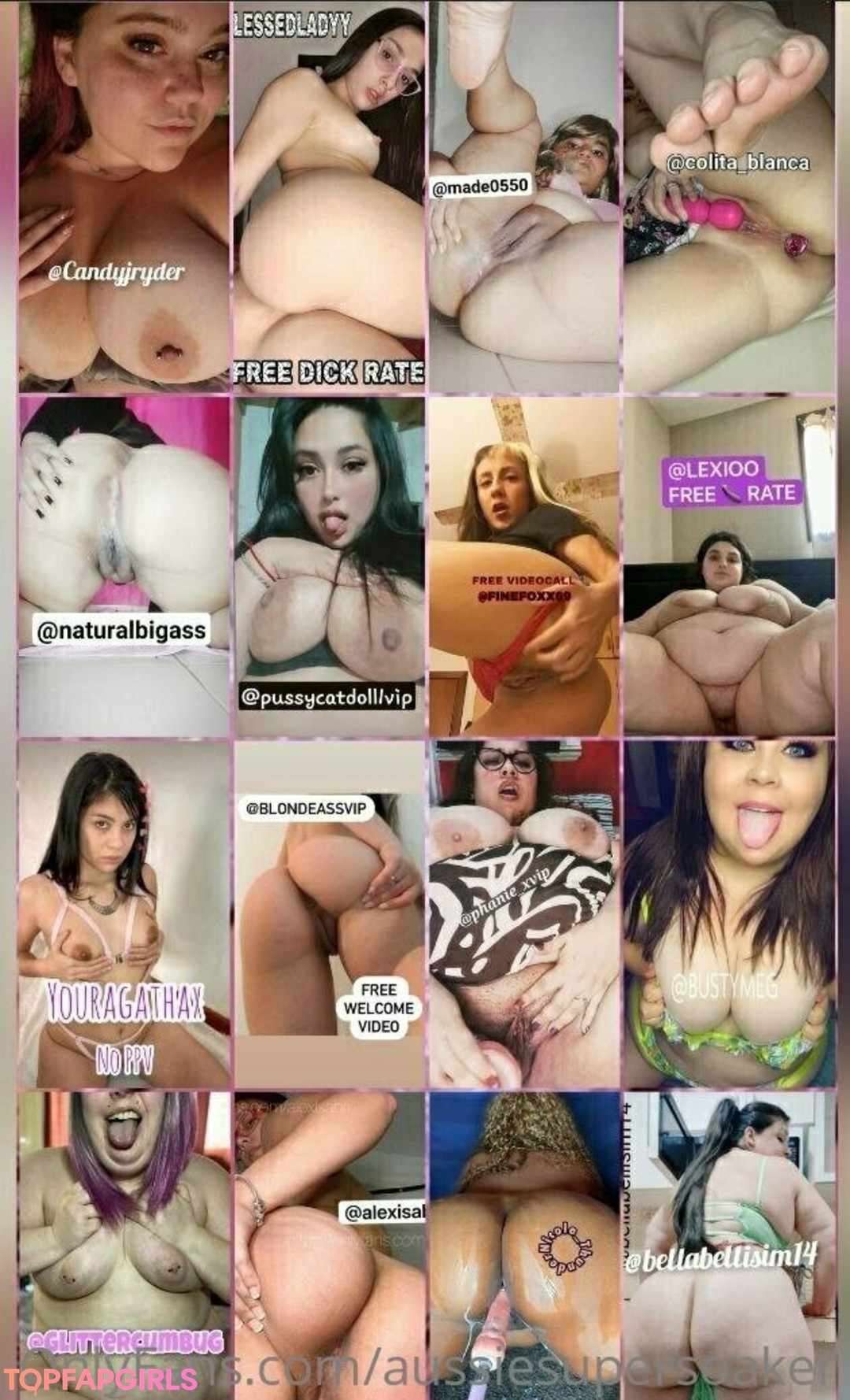 Nøgent lækket OnlyFans-billede af Aussiesupersoaker #43