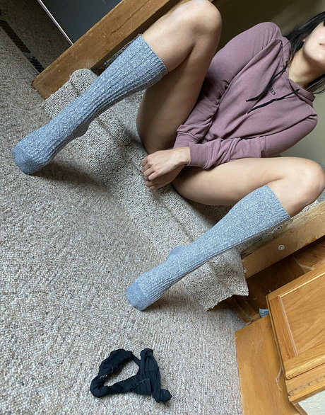 Naakte gelekte OnlyFans-foto van Honeyamateur
