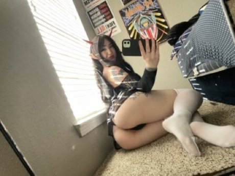 Naken lekkede OnlyFans-bilde av Krissyscx