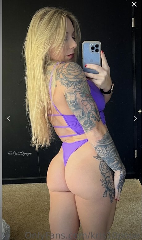 Nahá fotka uniklých OnlyFans od Kristin Pope