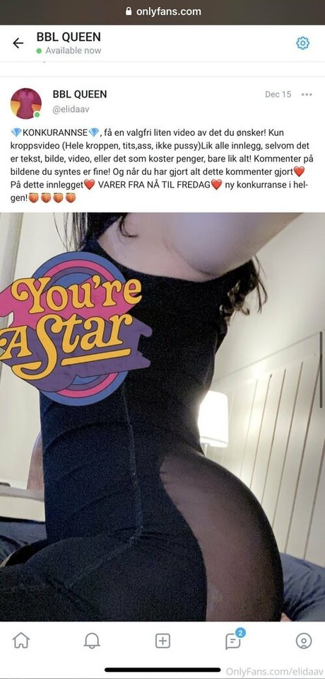 Nacktes geleaktes OnlyFans-Foto von Elidaav