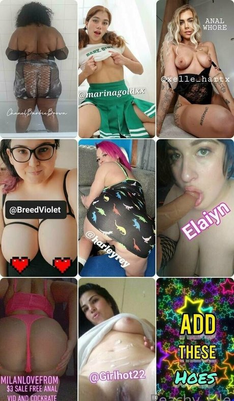 Photo nue de fuite OnlyFans de Xellehartx