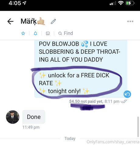 Nahá fotka uniklých OnlyFans od Shaycarrera