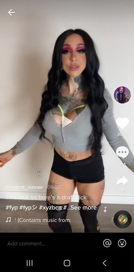 Nahá fotka uniklých OnlyFans od Salemsinner