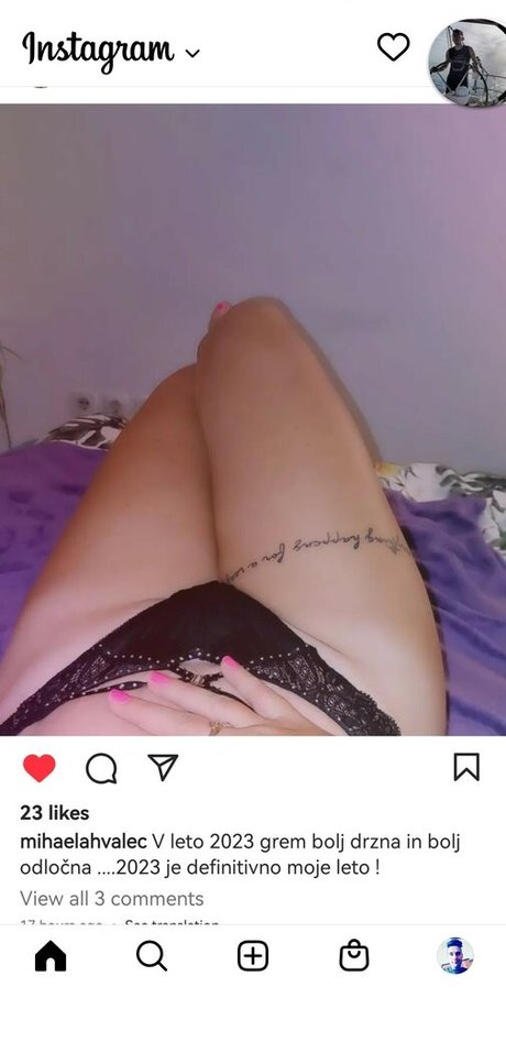 Foto nua vazada do OnlyFans de Mihela Hlavec