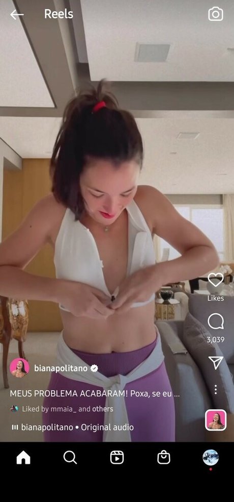 Naken läckt OnlyFans-bild av Bia Napolitano