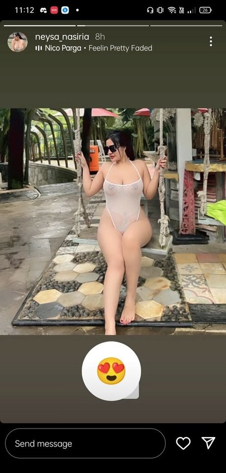 Nahá fotka uniklých OnlyFans od Neysa Alina