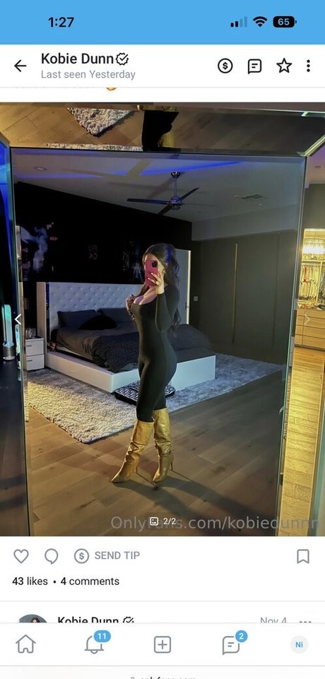 Nahá fotka uniklých OnlyFans od Kobiedunnn