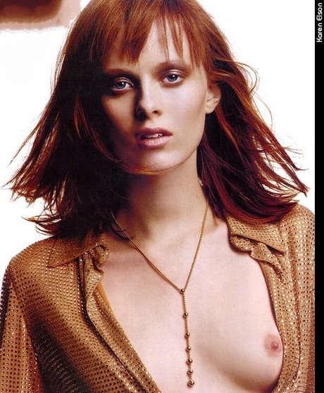 Naakte gelekte OnlyFans-foto van Karen Elson