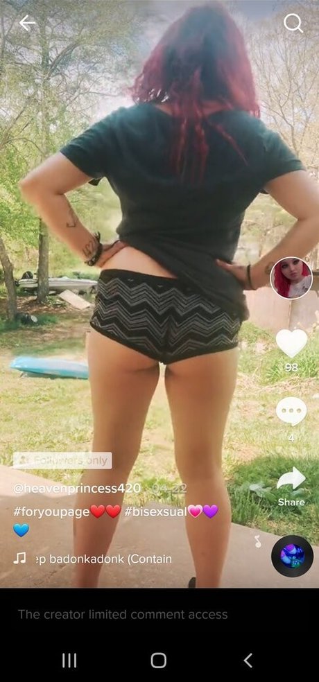 Foto nua vazada do OnlyFans de Heavenprincess420