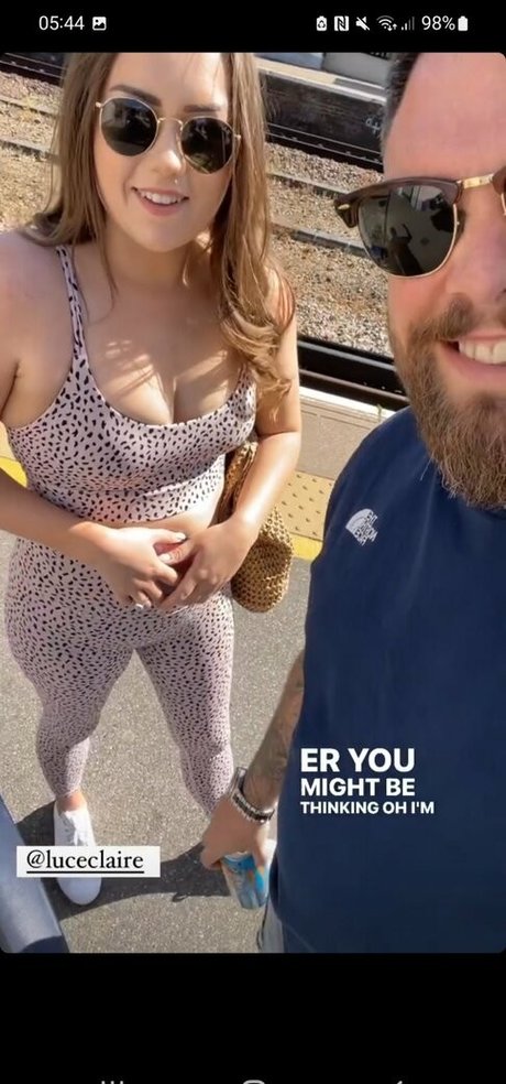 Naken läckt OnlyFans-bild av Luceclaire