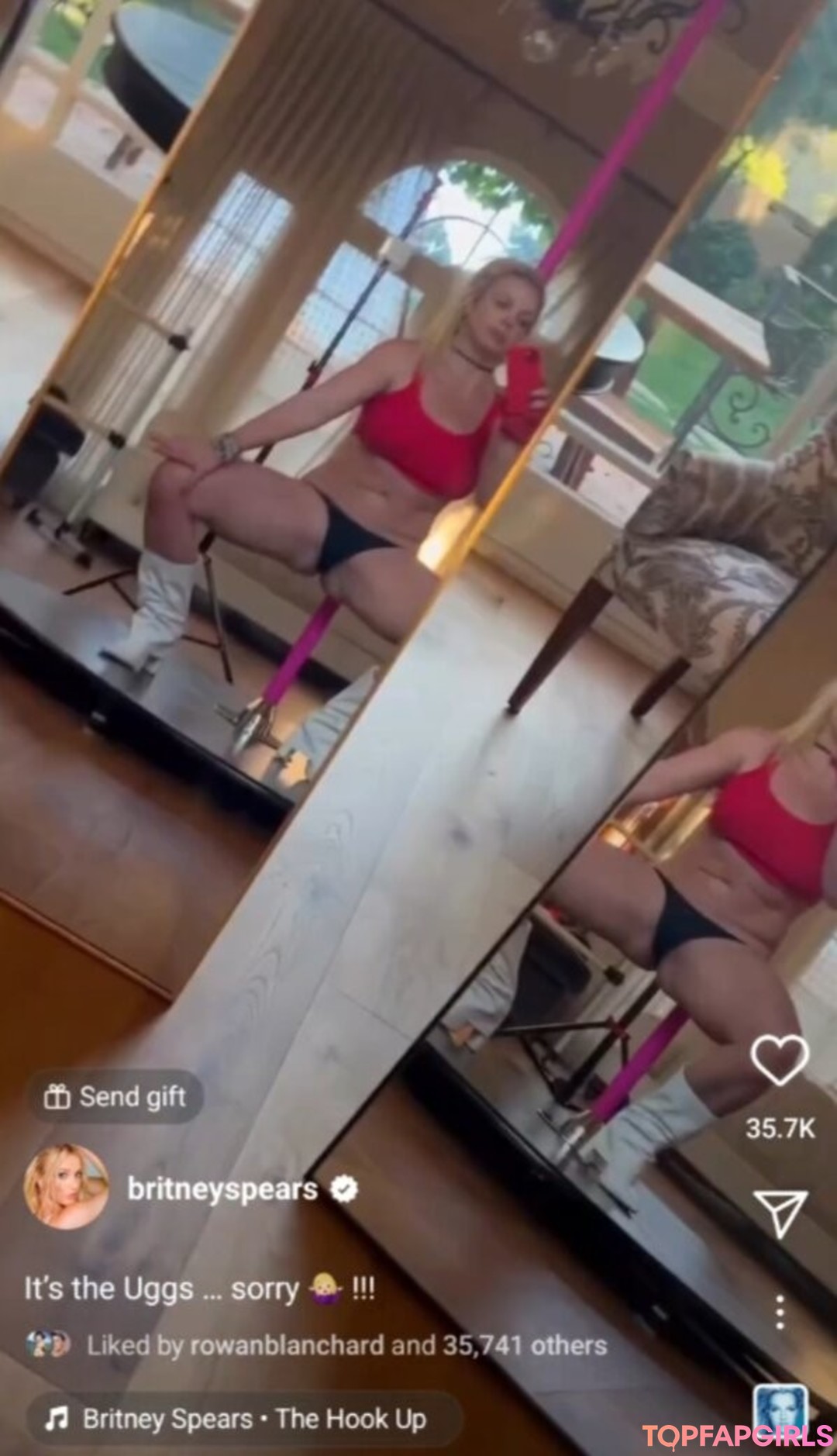 Nahá fotka uniklých OnlyFans od Britney Spears #1532