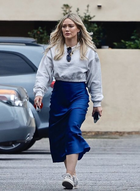 Nahá fotka uniklých OnlyFans od Hilary Duff