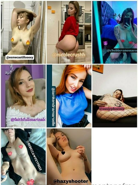 Foto di nudo di fuga di OnlyFans di Sarahmontanafree