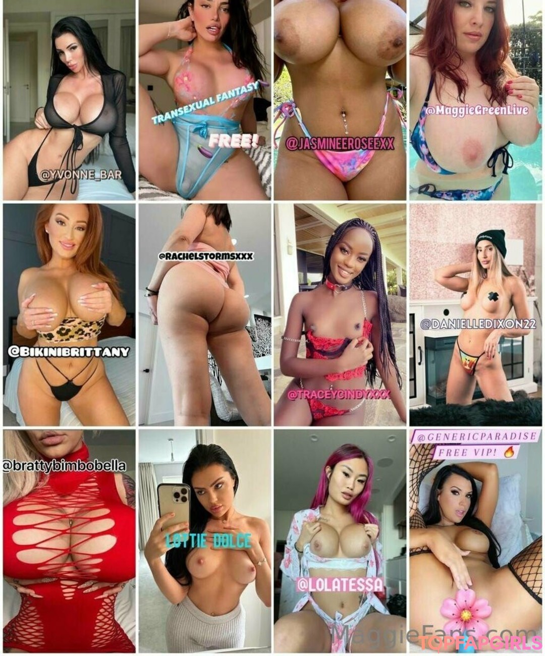 Foto nua vazada do OnlyFans de Maggiegreenlive #1357