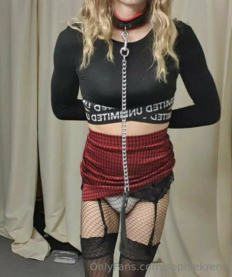 Naken läckt OnlyFans-bild av Sophiekrens
