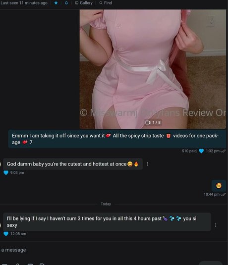 Nagie wyciekłe zdjęcie OnlyFans od Misswarmjfree