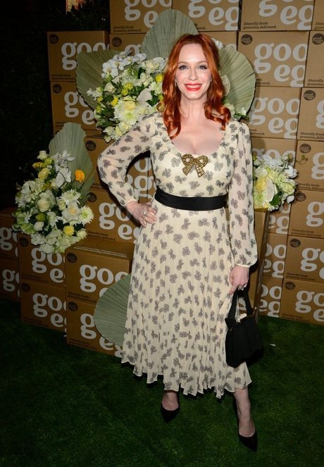 Naken lekkede OnlyFans-bilde av Christina Hendricks