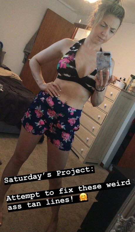 Foto nua vazada do OnlyFans de Alliewrestling