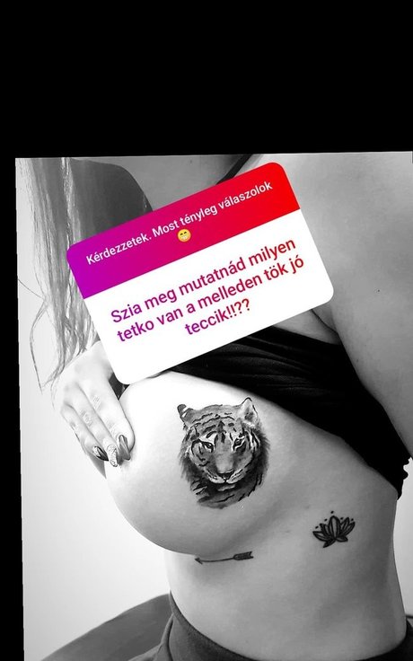 Naken läckt OnlyFans-bild av Dzsenifer Vajai