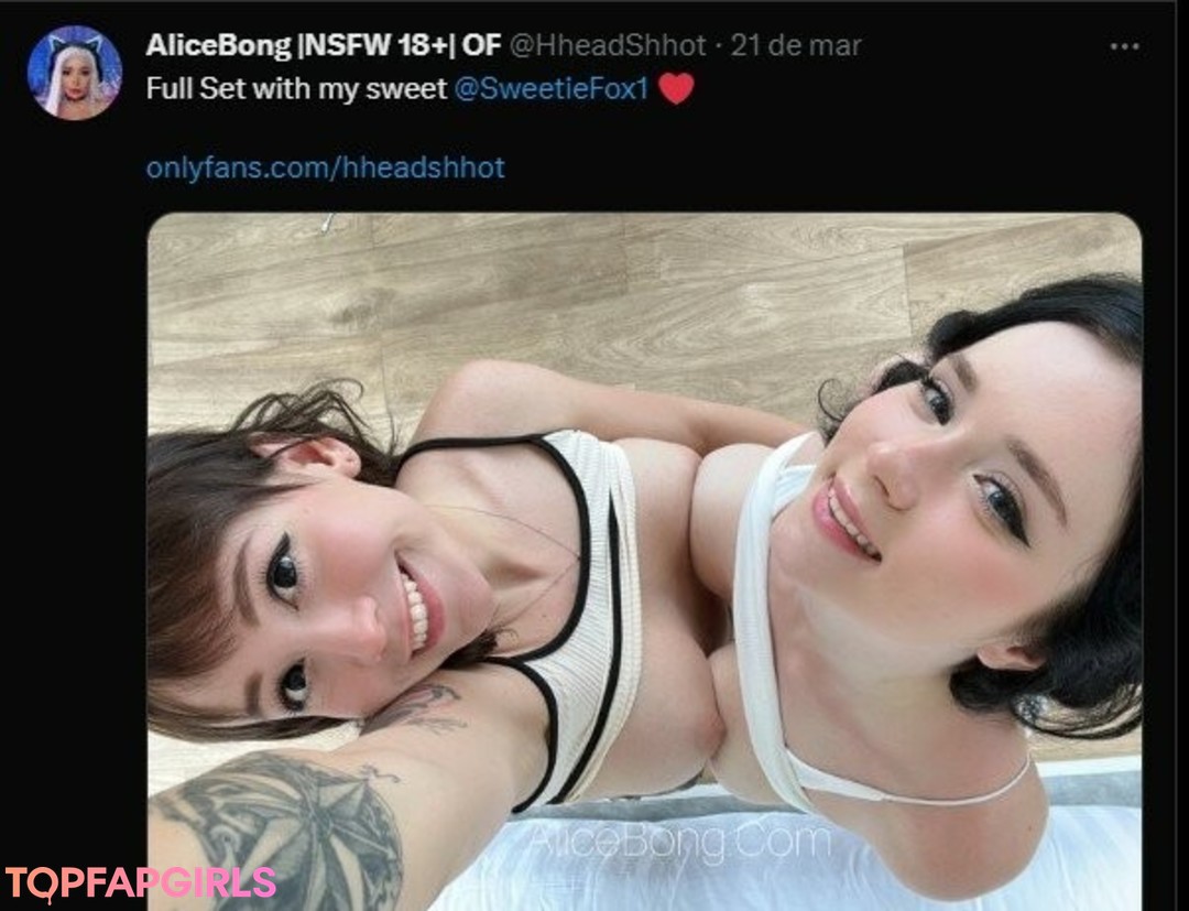 Nahá fotka uniklých OnlyFans od Alicebong #1077