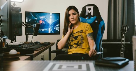 Foto nua vazada do OnlyFans de Annemunition