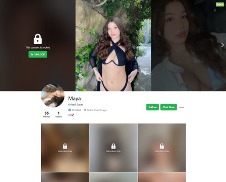 Nacktes geleaktes OnlyFans-Foto von Mayasimiii 