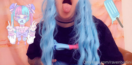 Naken lekkede OnlyFans-bilde av Ravenbadini