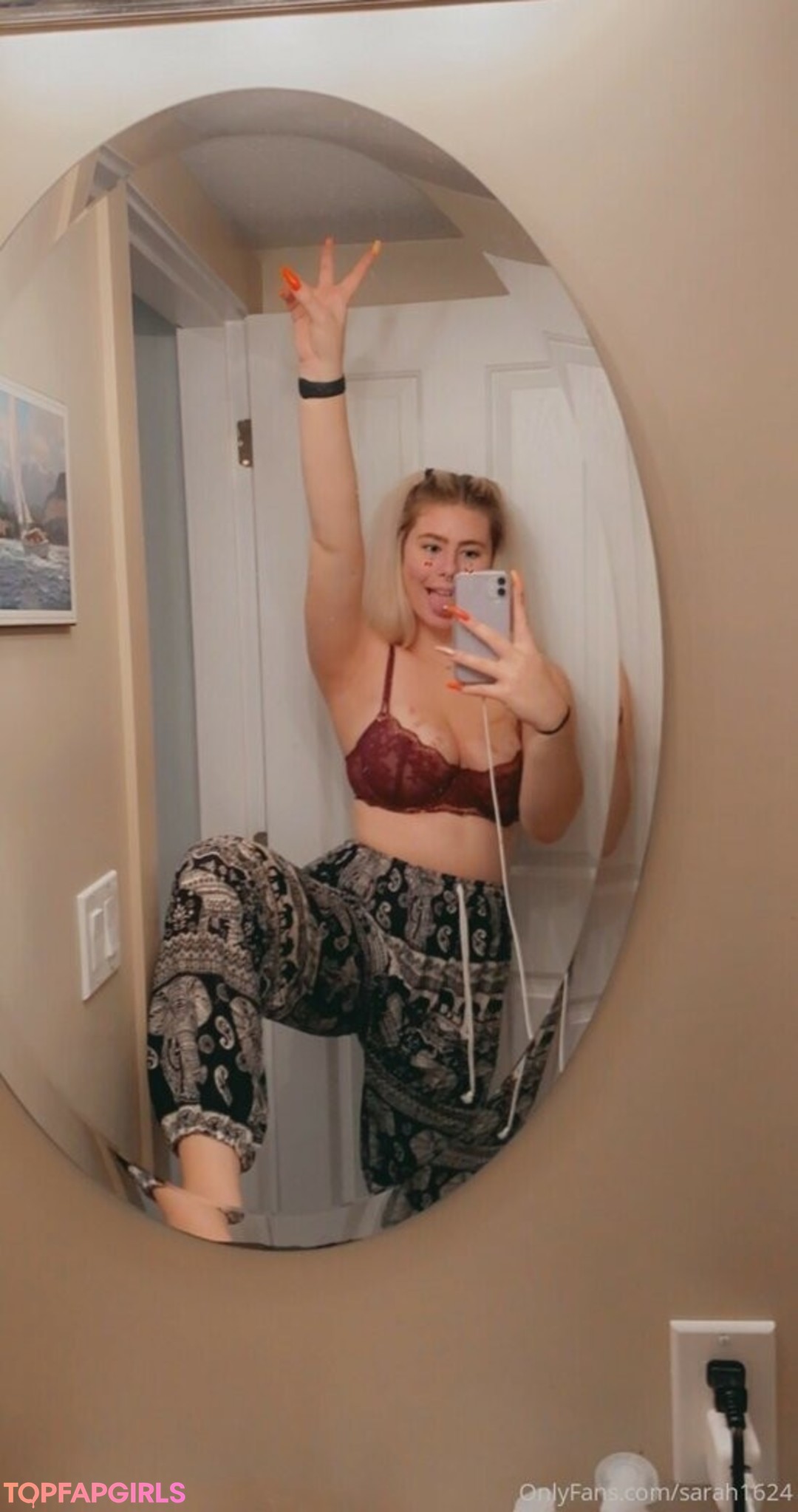 Alasti lekkinud OnlyFans-i pilt Sarahlovesraving #25