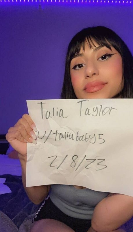 Taliataylor  nude leaked OnlyFans photo