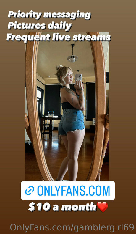 Nacktes geleaktes OnlyFans-Foto von Gamblergirl69