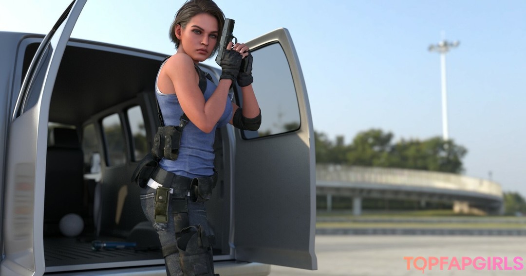 Naken lekkede OnlyFans-bilde av Resident Evil #1840