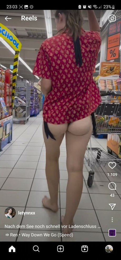 Nagie wyciekłe zdjęcie OnlyFans od Letynn