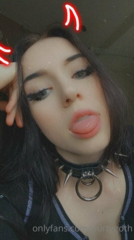 Purtygoth  nude leaked OnlyFans photo