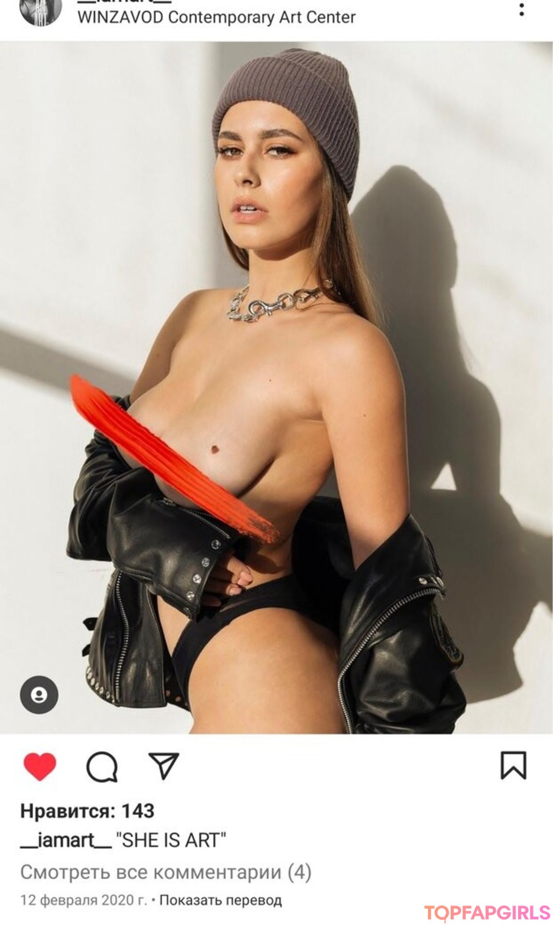 Nacktes geleaktes OnlyFans-Foto von Angelina Prosvetova #3