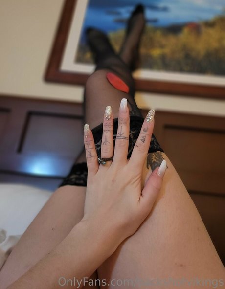 Naken lekkede OnlyFans-bilde av Backshotvikings