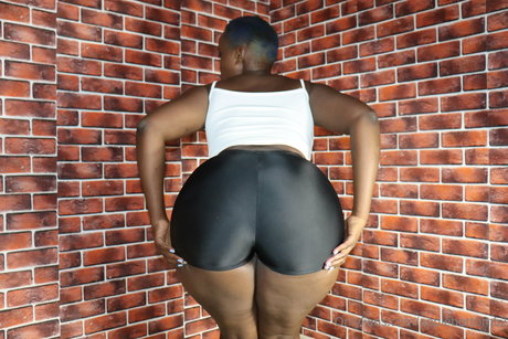Nahá fotka uniklých OnlyFans od Apple Bottom 52