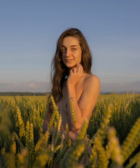 Naken läckt OnlyFans-bild av Angelskiss