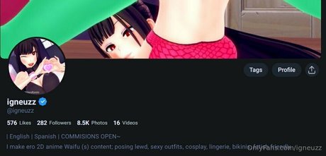 Nahá fotka uniklých OnlyFans od Igneuzz