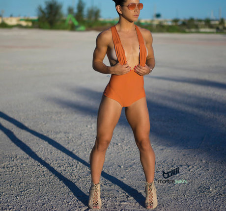 Alaston vuotanut OnlyFans-kuva Tecia Torres