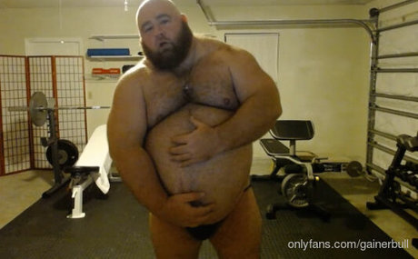 Nahá fotka uniklých OnlyFans od Gainerbull